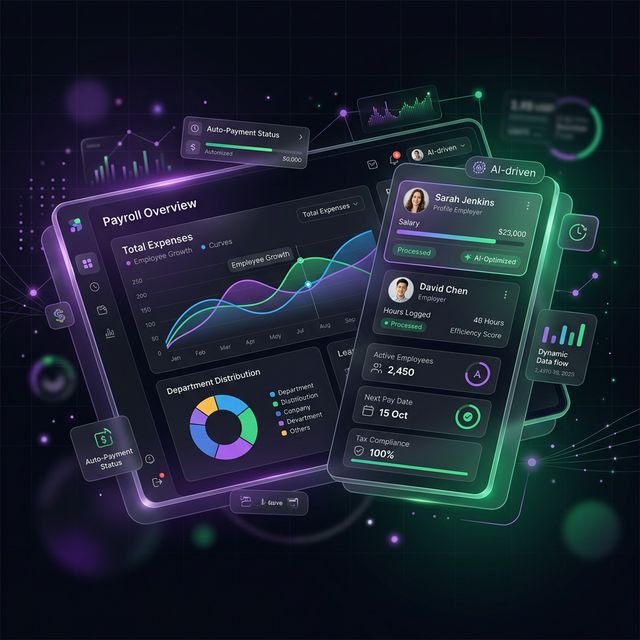 Sabre Payroll App Dashboard Preview
